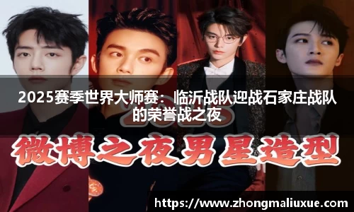 2025赛季世界大师赛：临沂战队迎战石家庄战队的荣誉战之夜